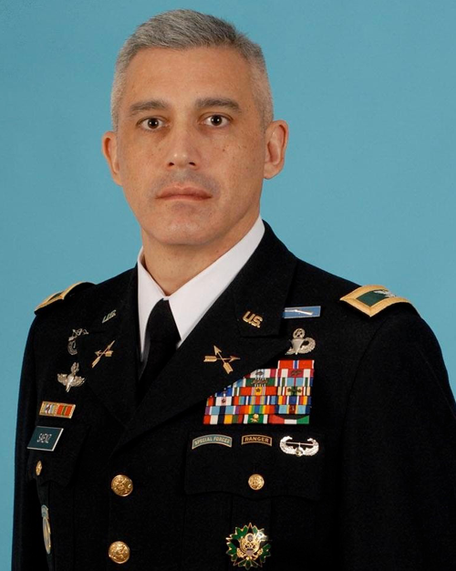 COLONEL JAMES (JIM) SAENZ, US ARMY SPECIAL FORCES (RETIRED)