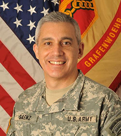 Colonel James Saenz, United States Army, Retired